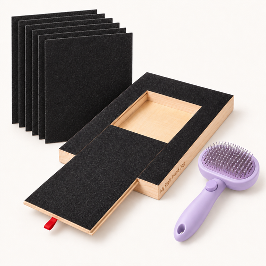 Pawvana Scratch & Treat Board — Big-pack set (6 surfaces + free brush) — bundle_6