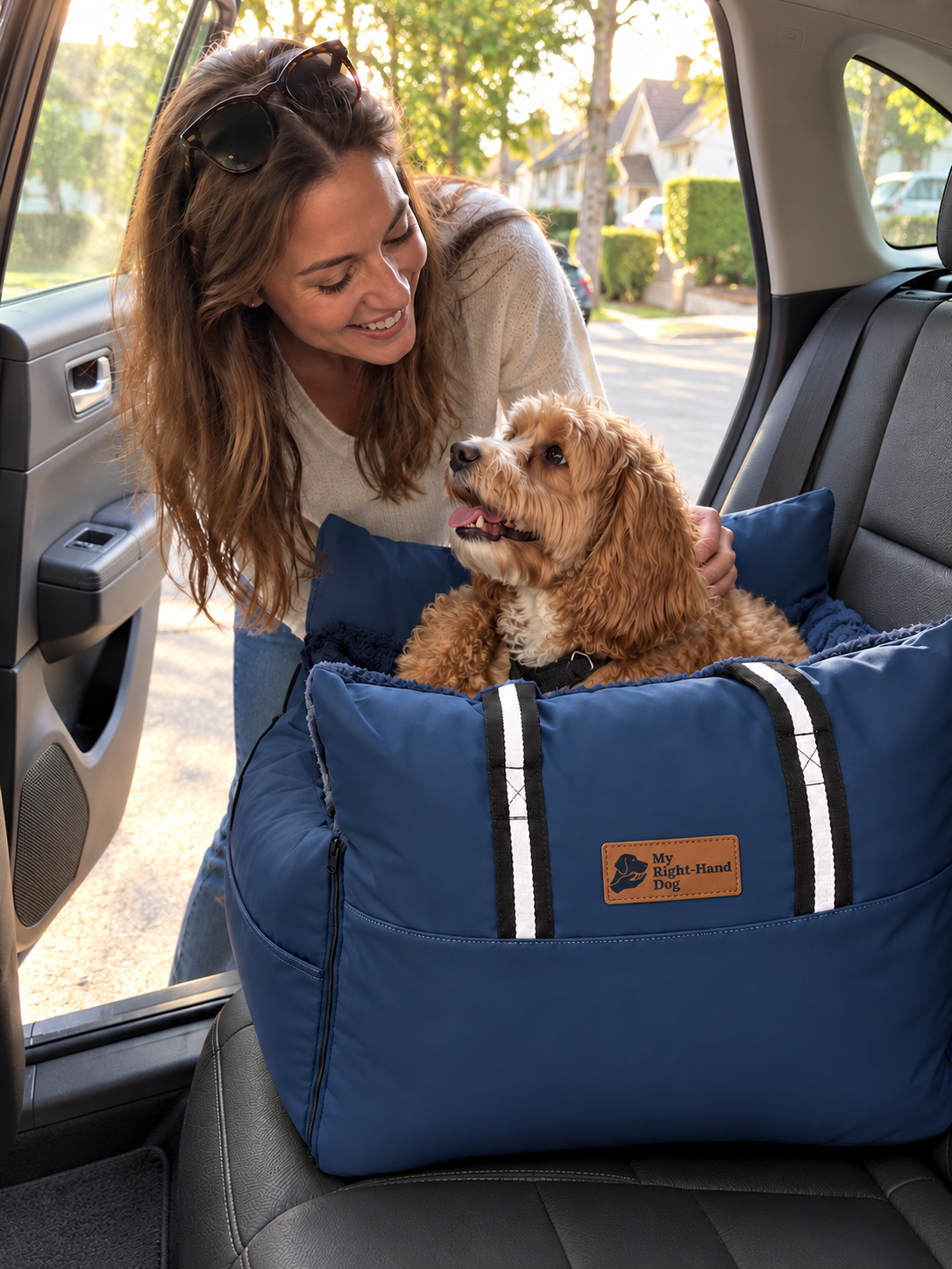 Pawvana anchored car bed — et1