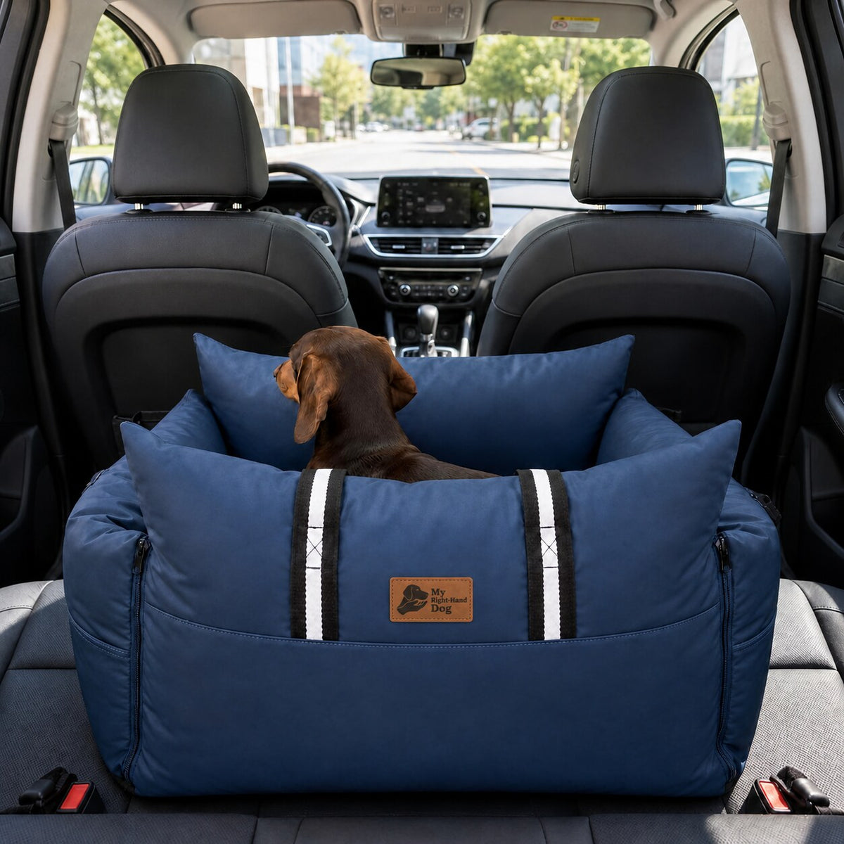 Pawvana anchored car bed