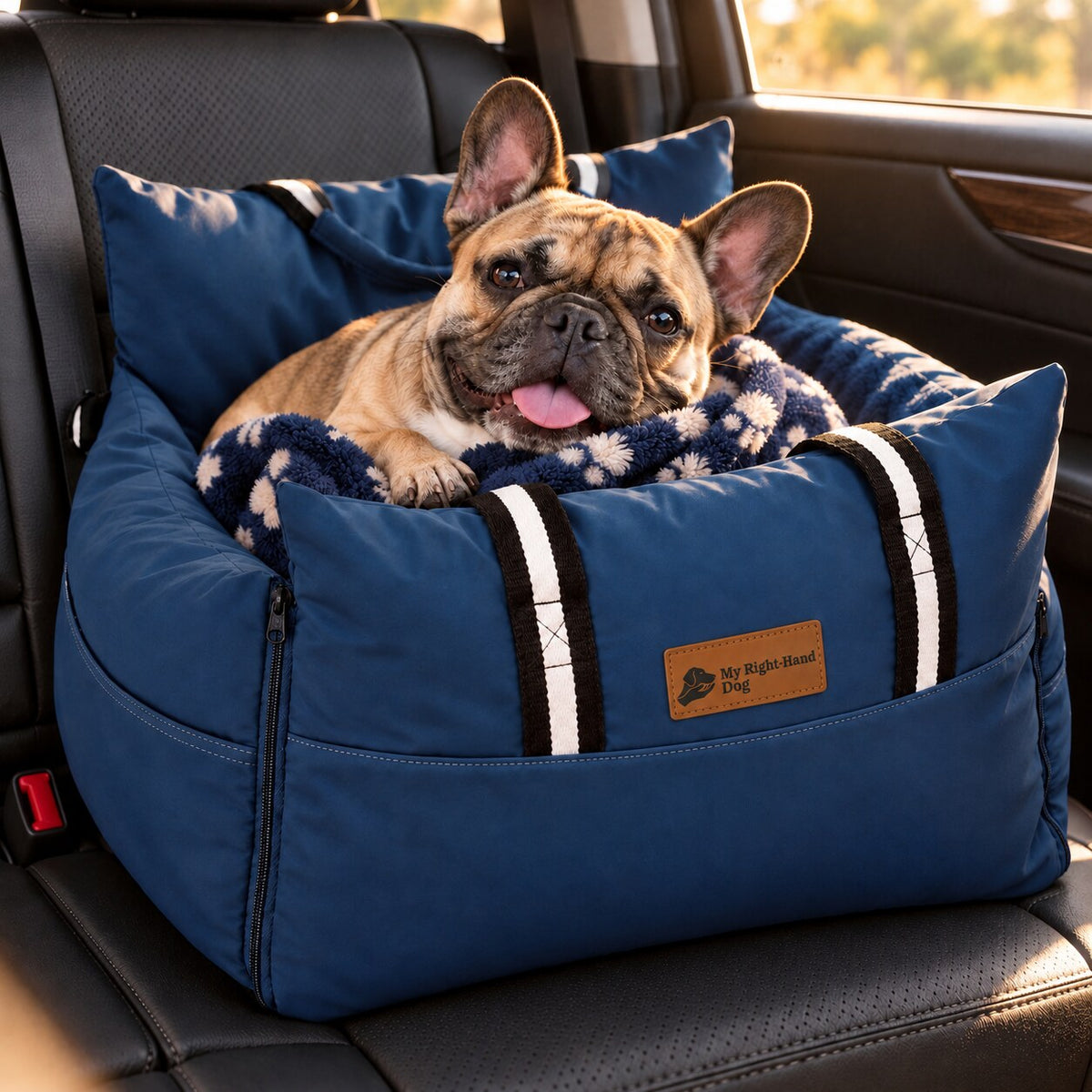 Pawvana anchored car bed
