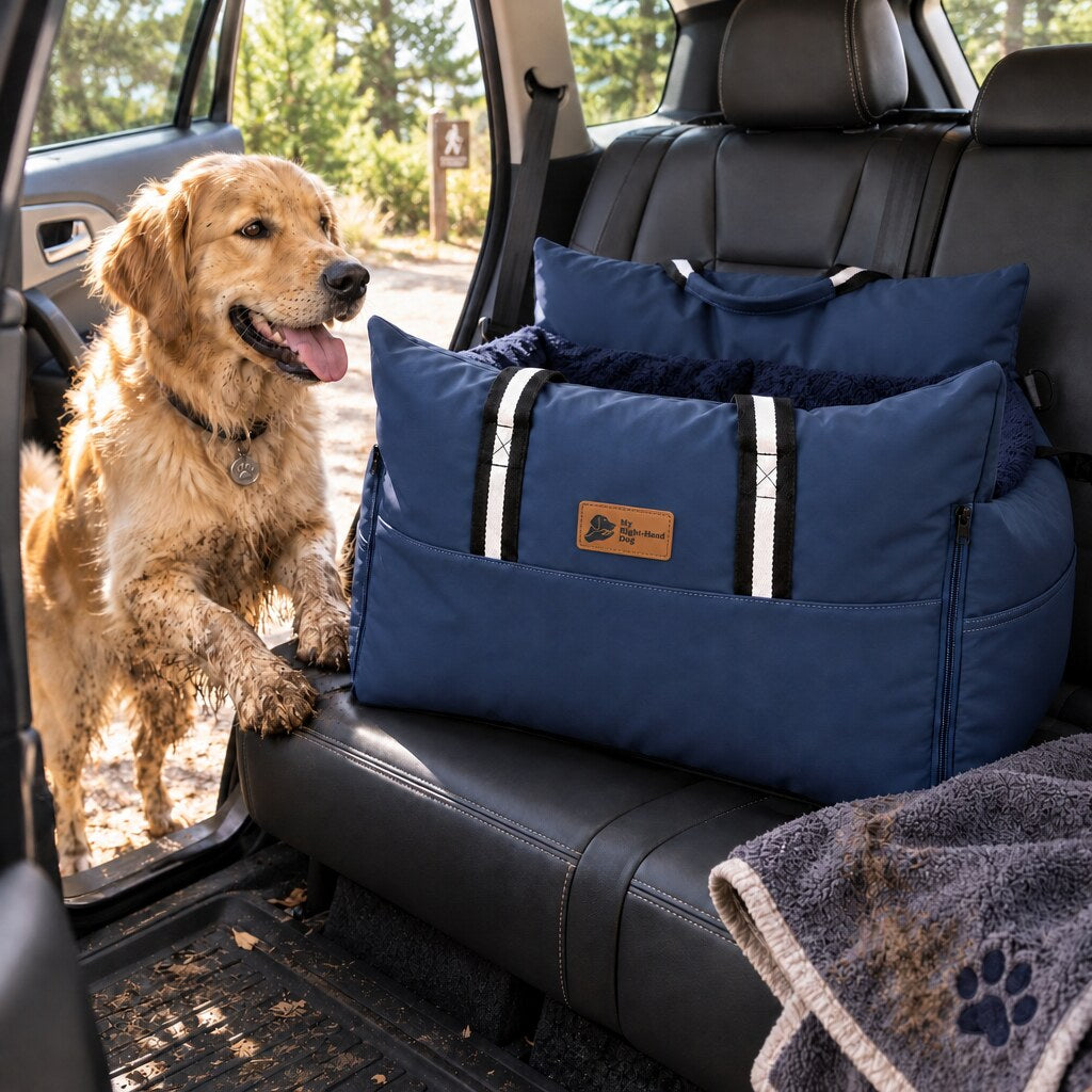 Pawvana anchored car bed